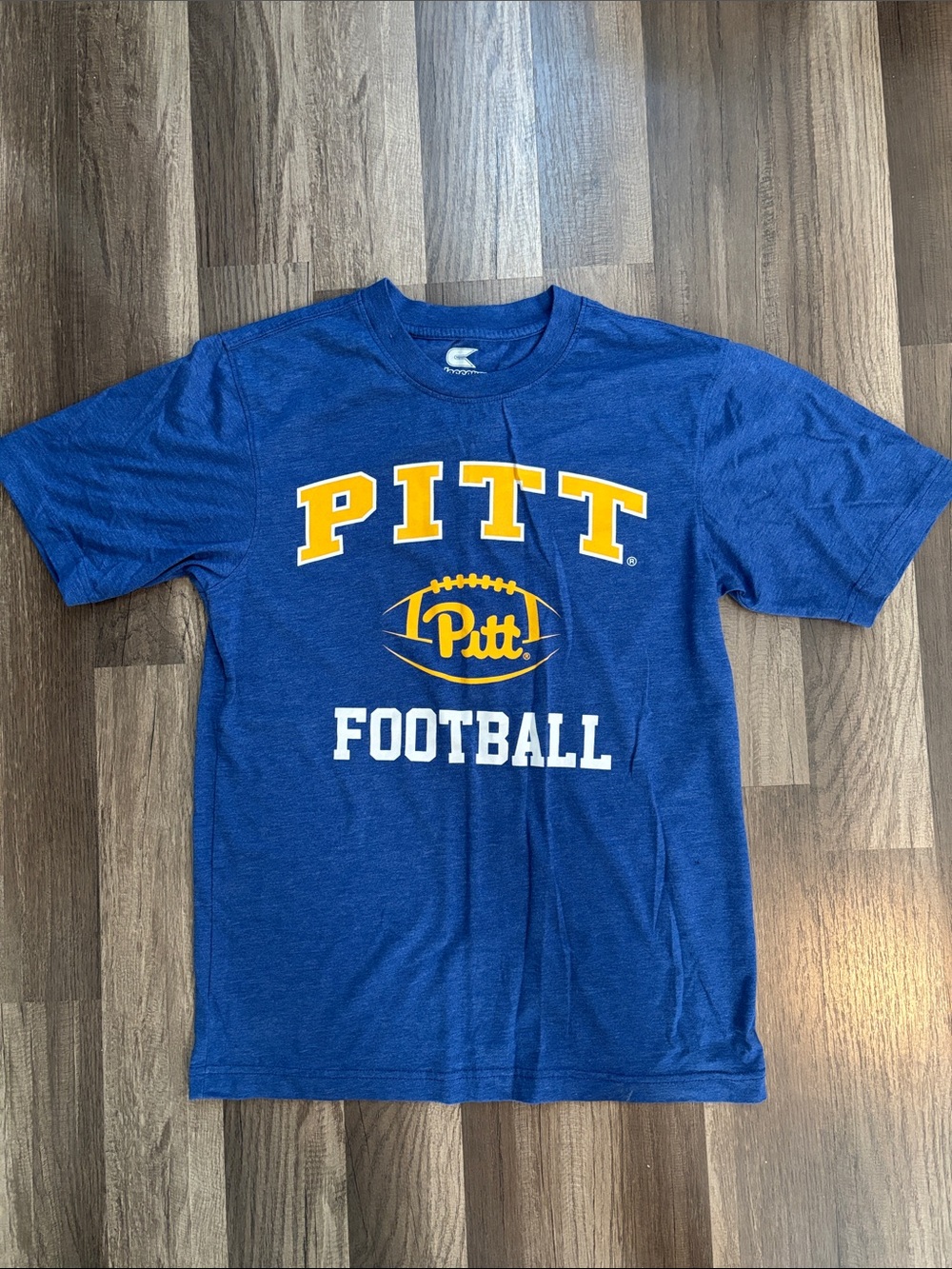 PITT Football Blue Graphic Tee